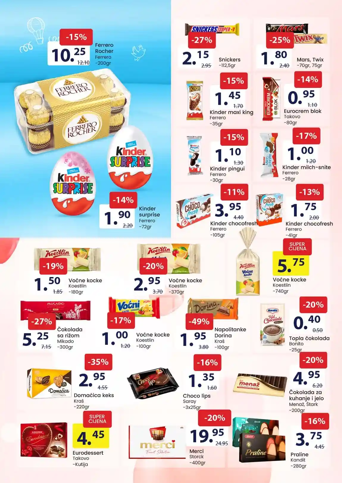 FIS akcija prehrane sniženja