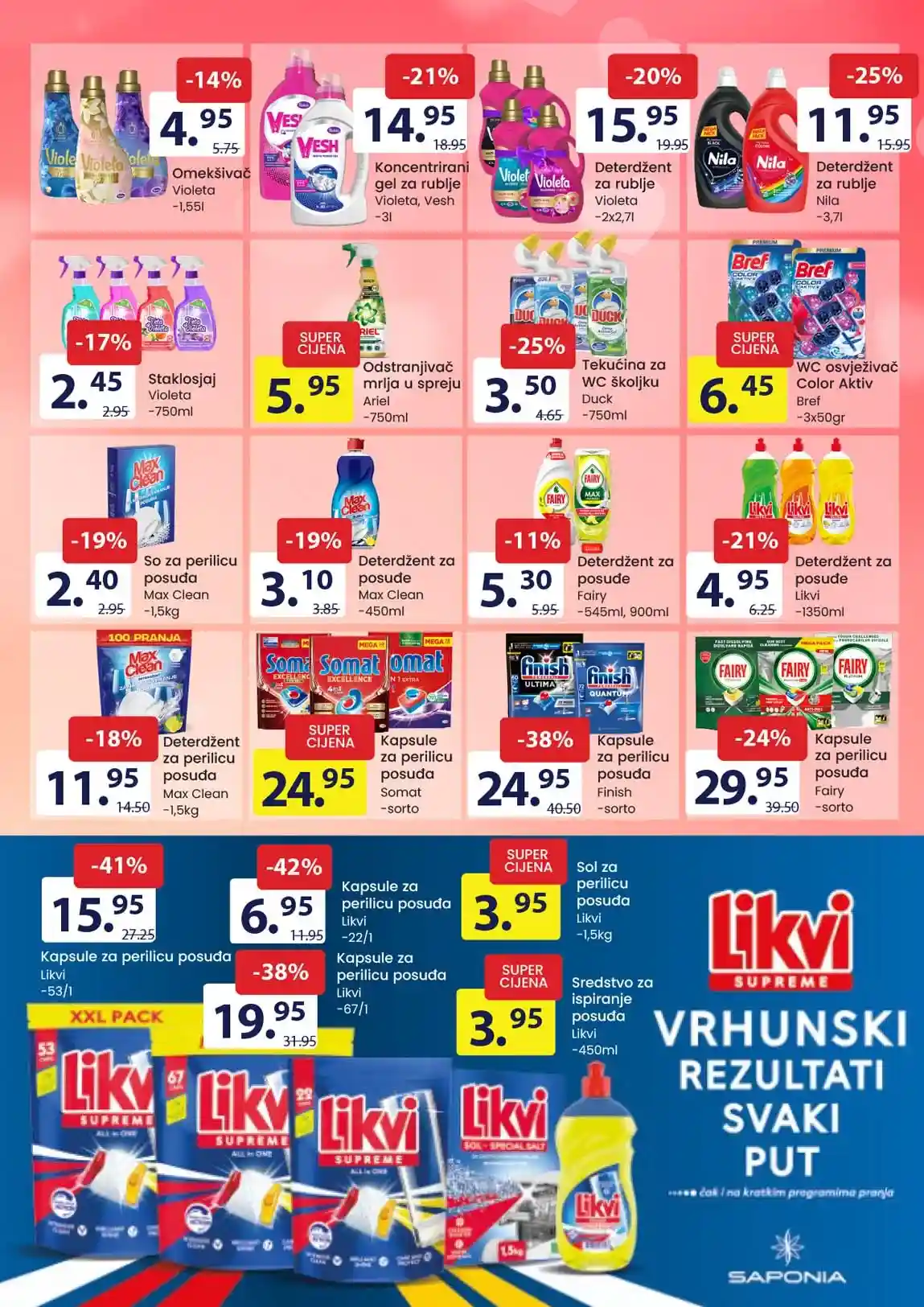 FIS akcija prehrane sniženja