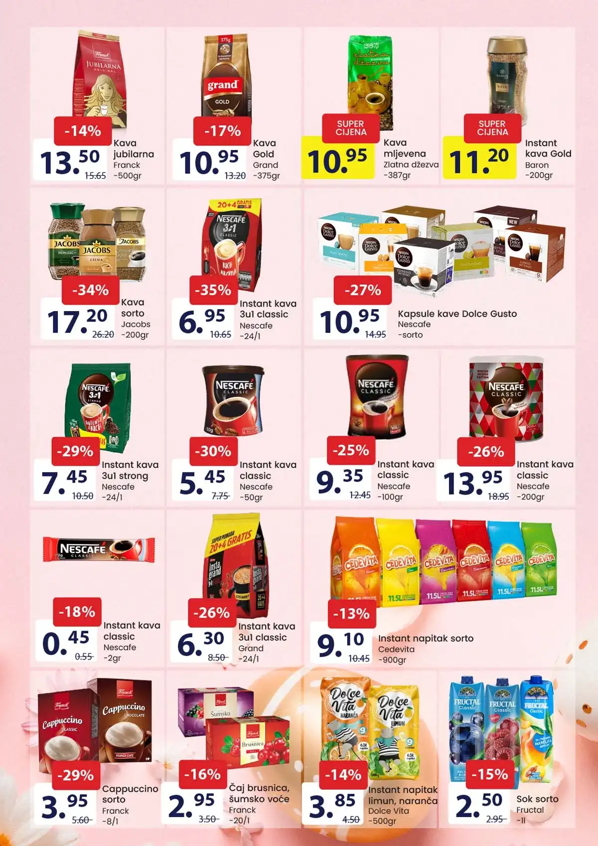 FIS katalog akcija – sniženja prehrane i kućnih proizvoda