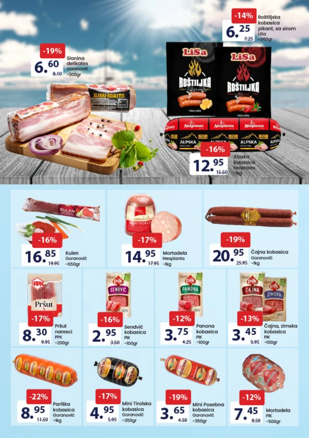 FIS delikatese i suhomesnati proizvodi na akciji do 14.07.2026