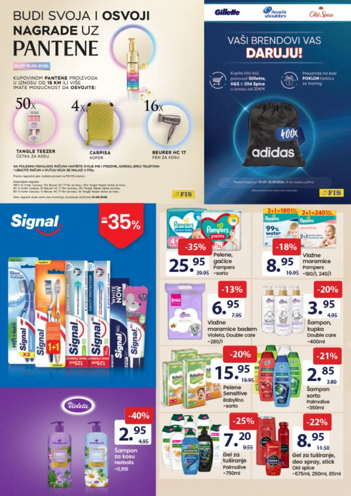 FIS proizvodi za bebe i domaćinstvo na akciji do 14.07.2026