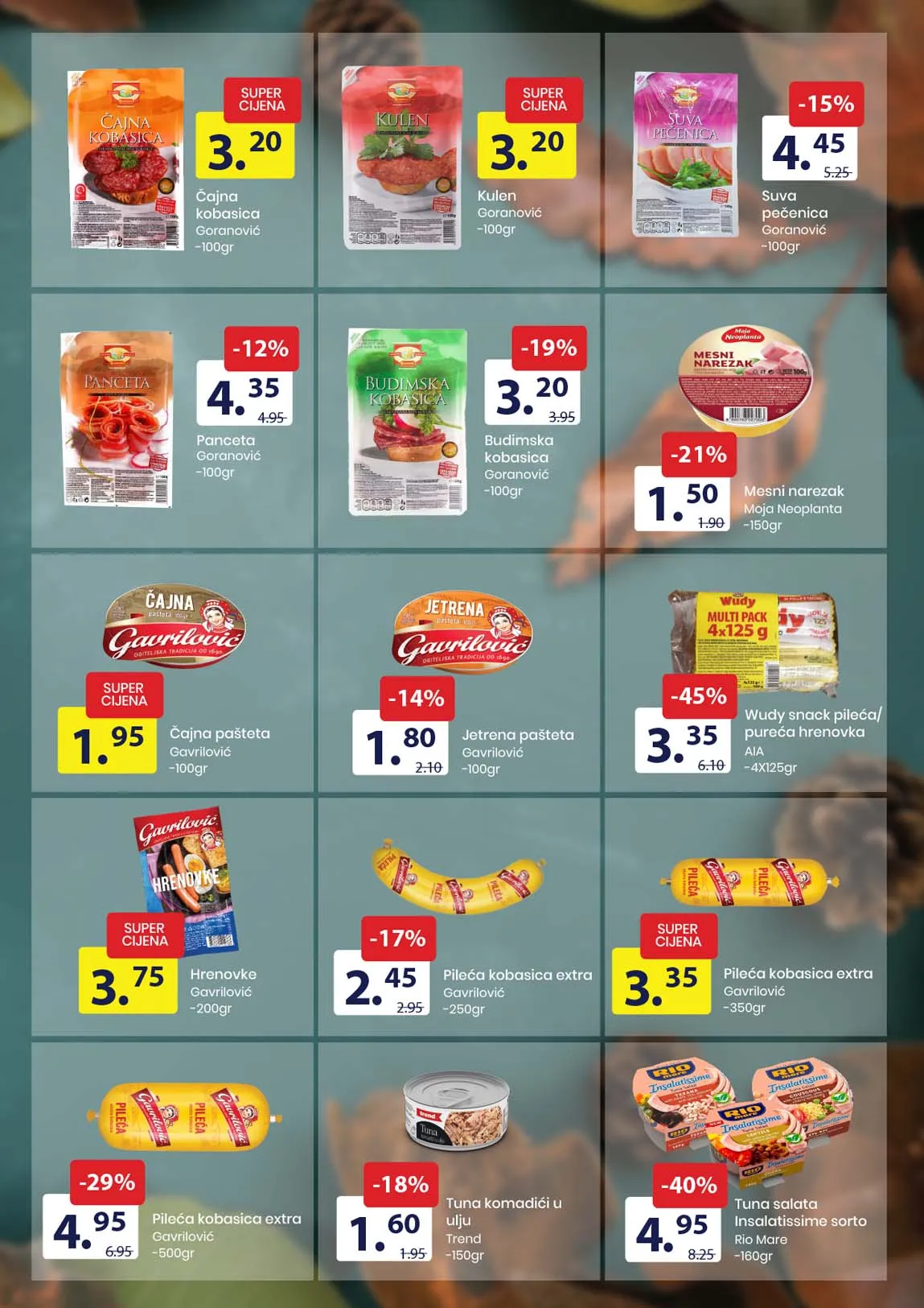 FIS akcija prehrane sniženja