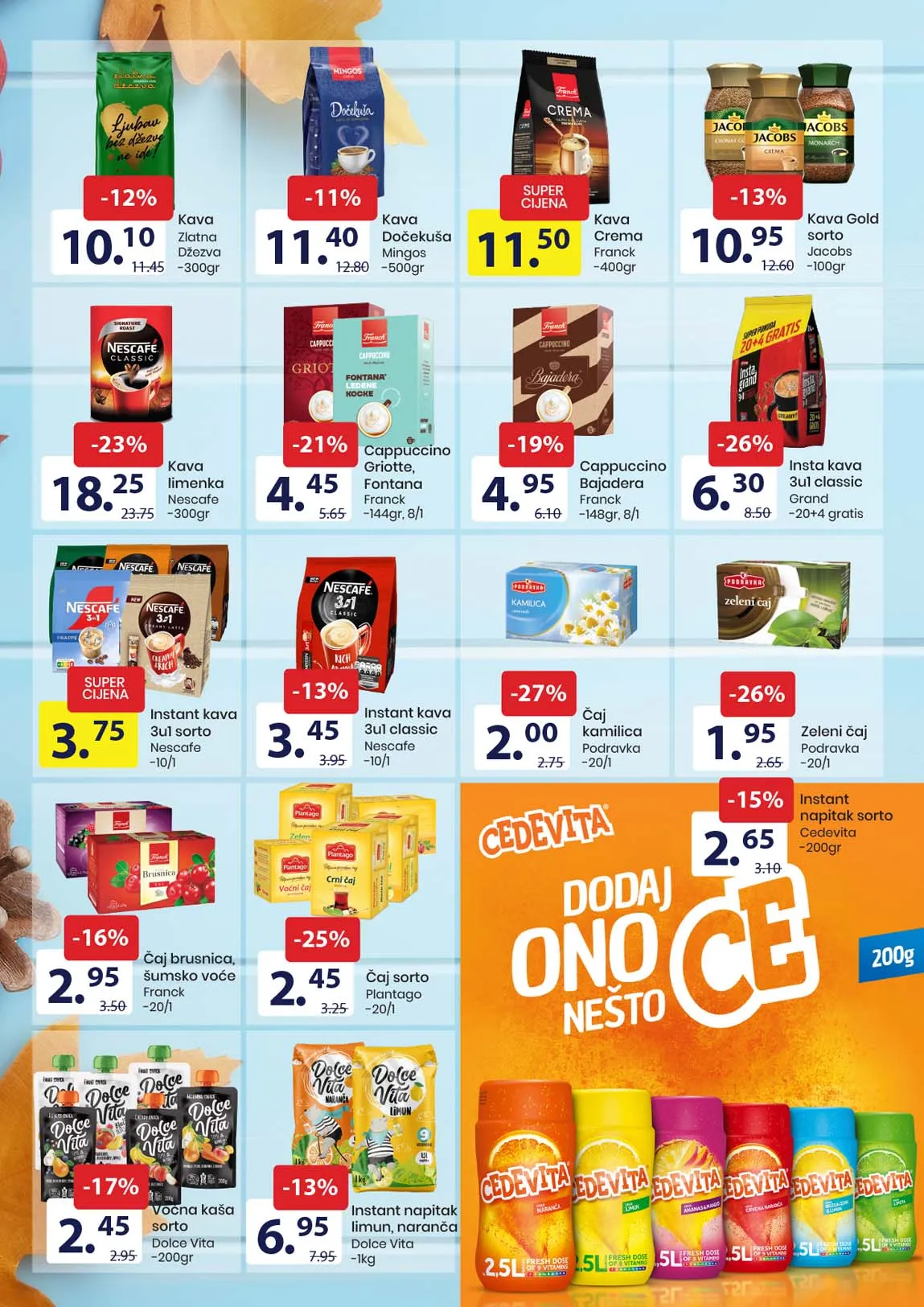 FIS akcija prehrane sniženja