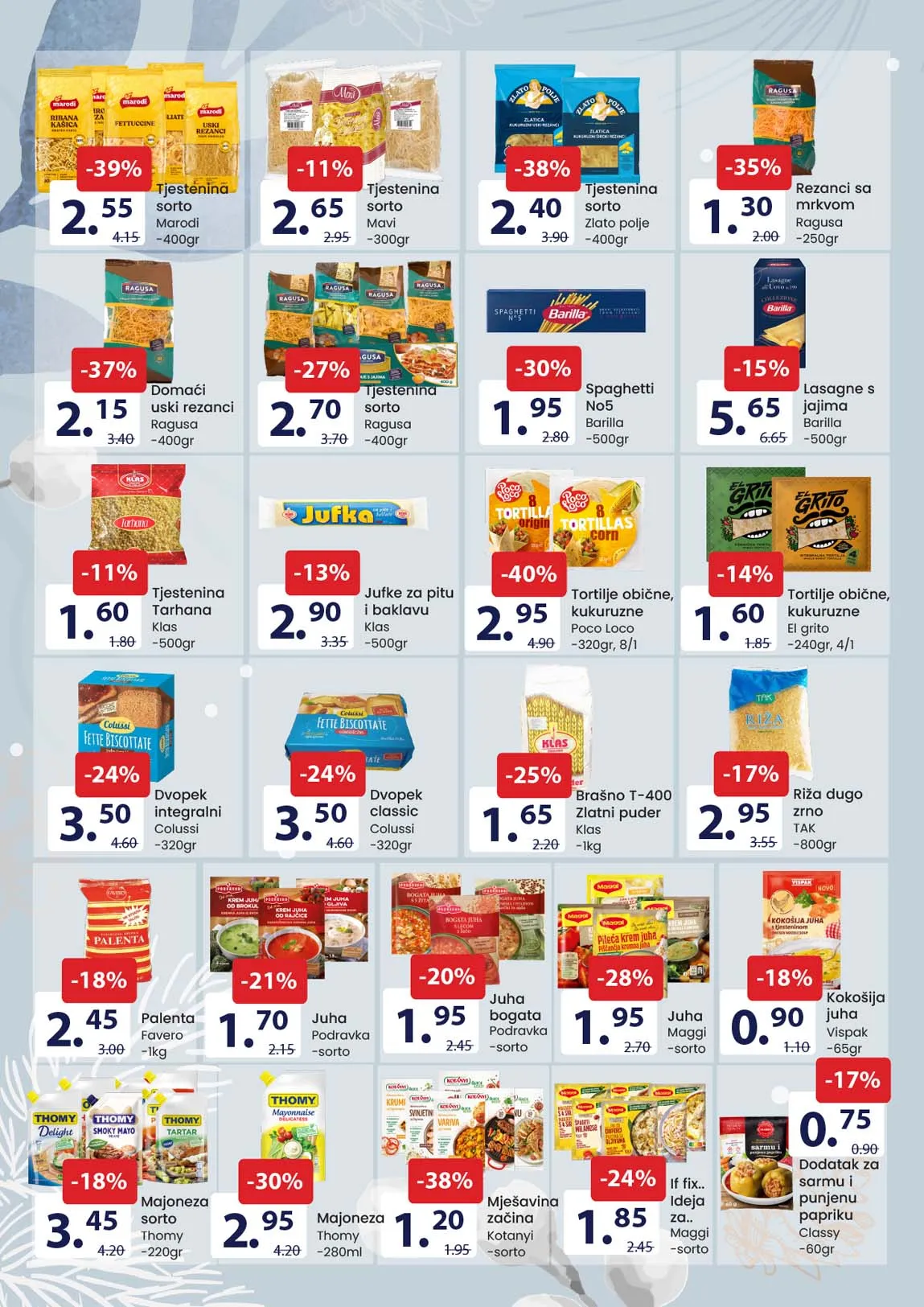 FIS akcija prehrane sniženja