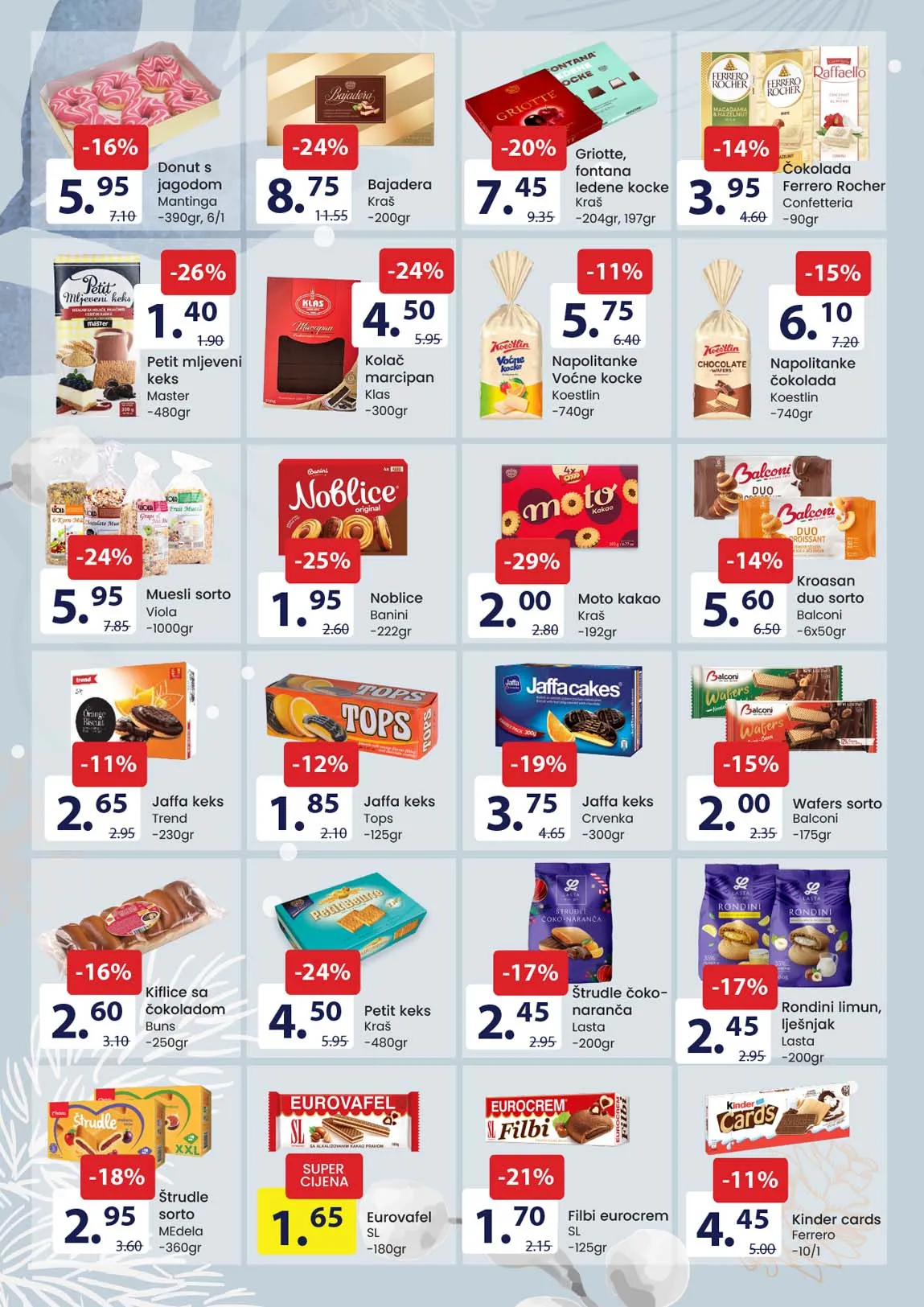 FIS akcija prehrane sniženja