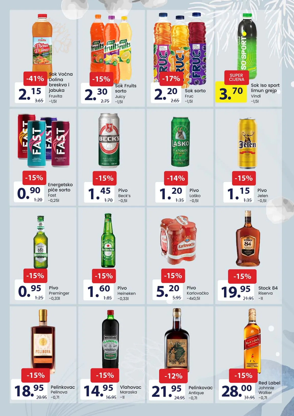 FIS akcija prehrane sniženja