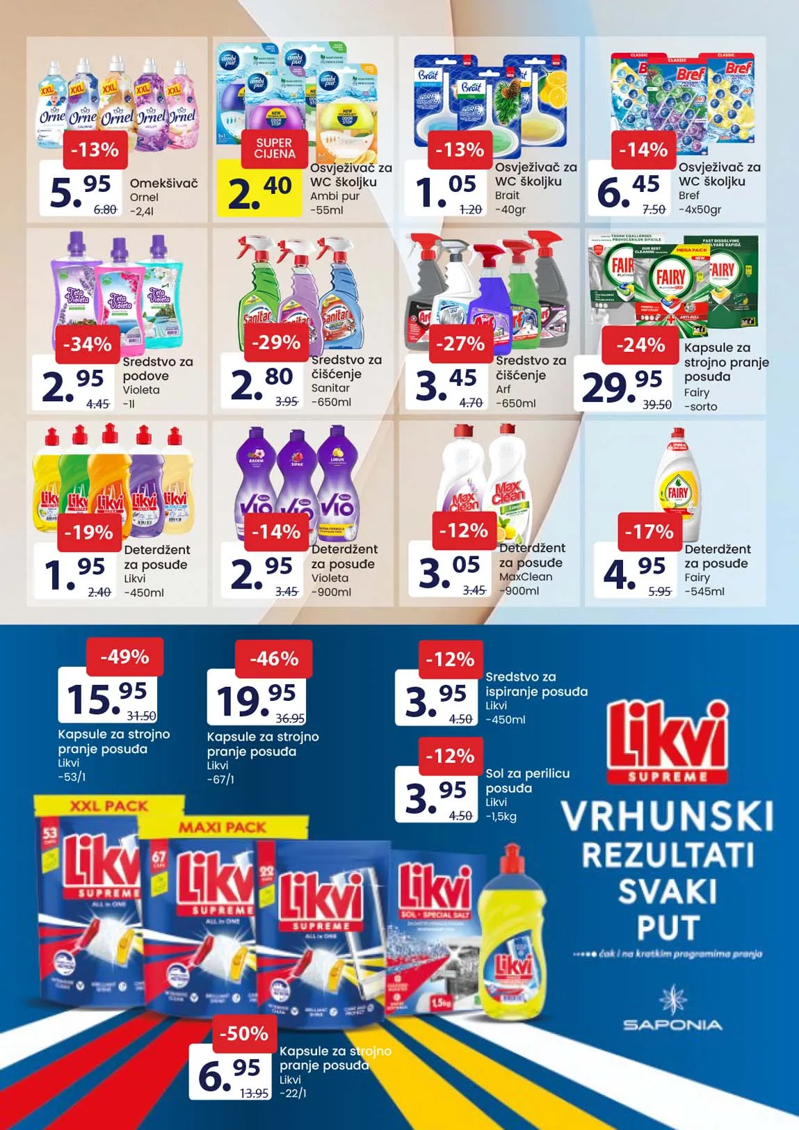 FIS akcija prehrane sniženja