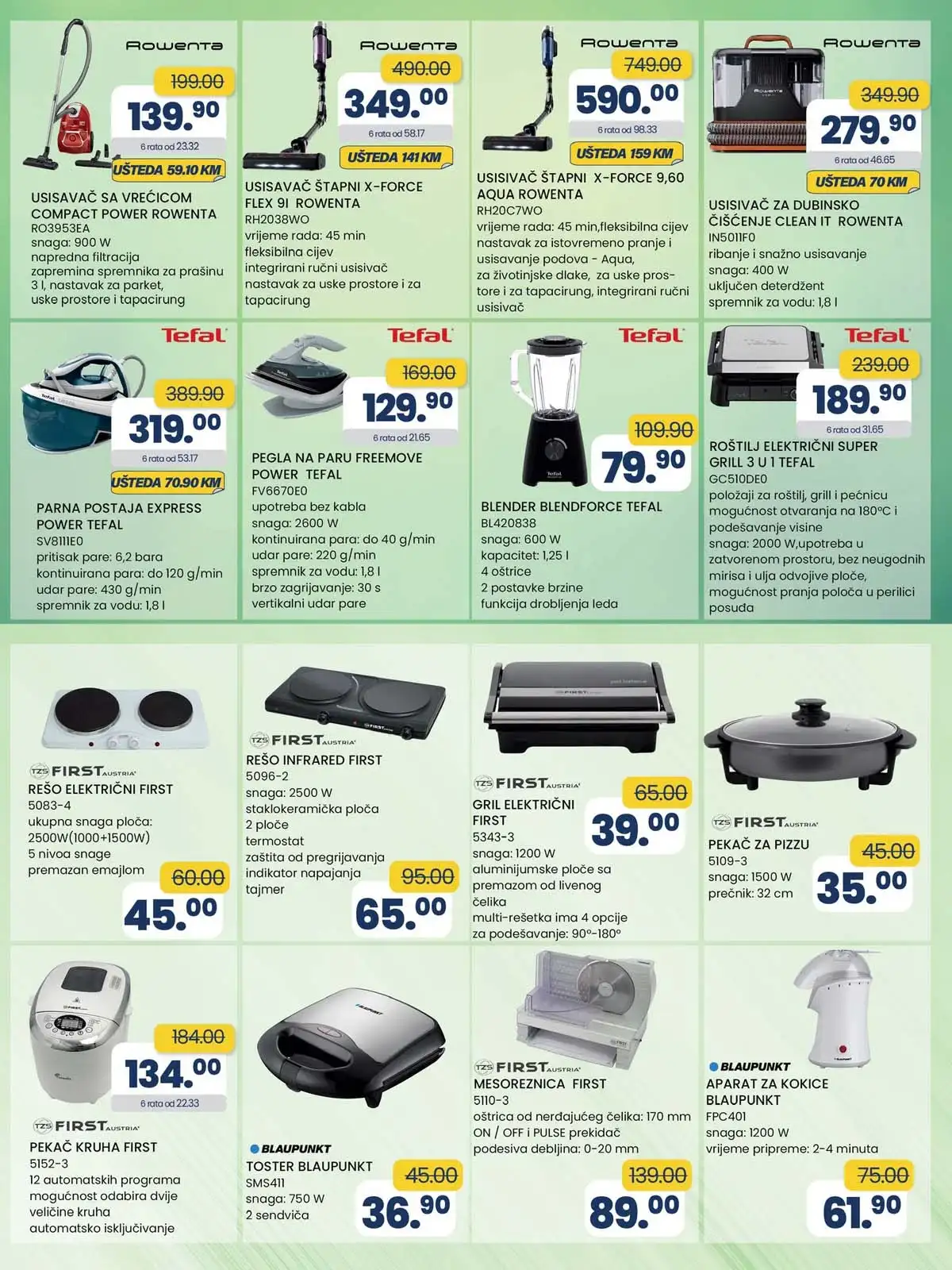 FIS katalog tehnika i uređaji za dom – sniženja