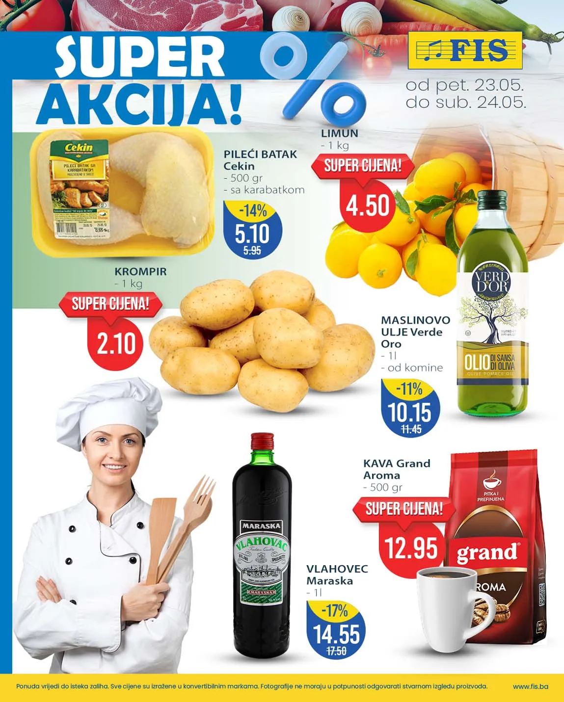FIS Akcija Vikend sniženja do 24.05.2025