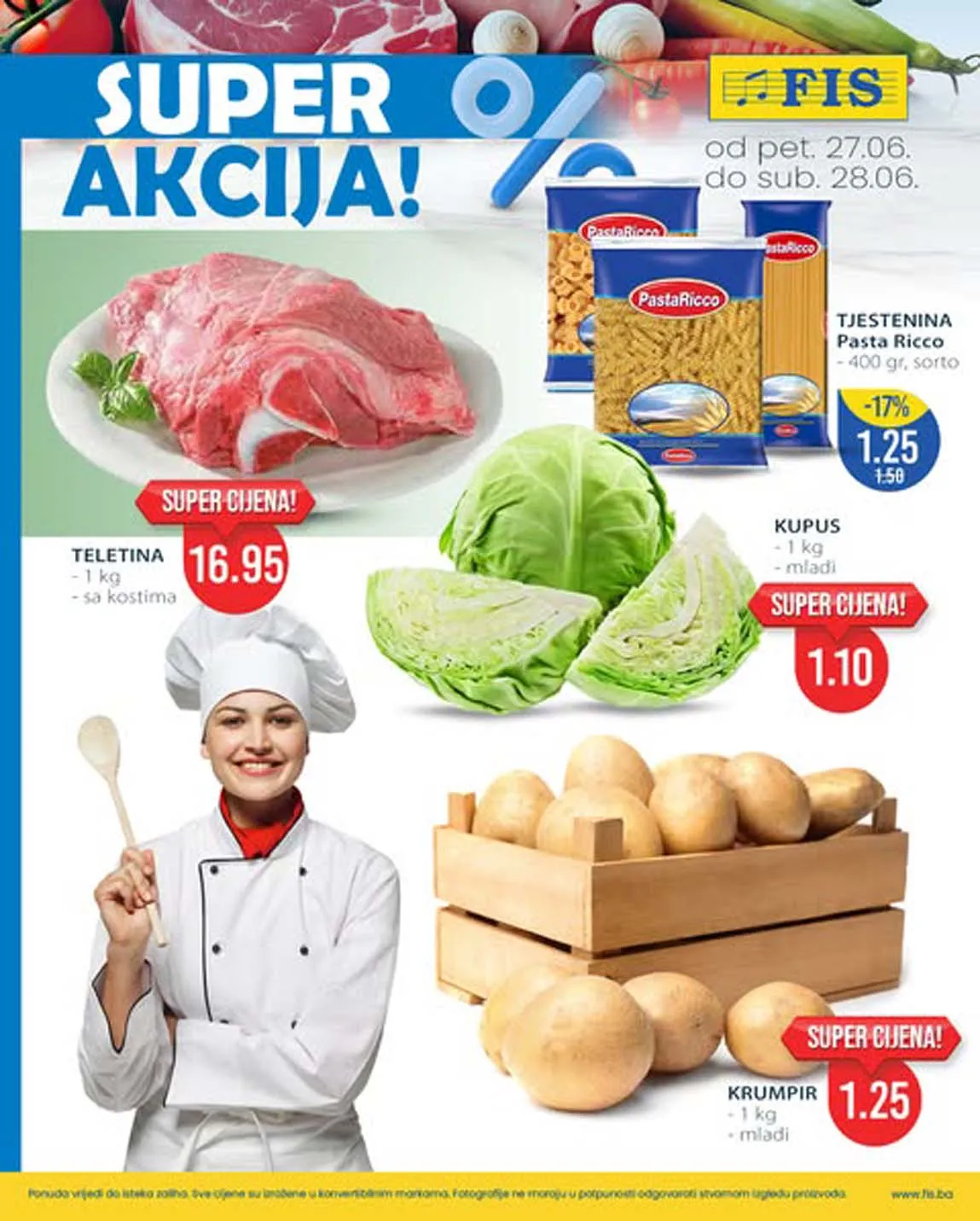 FIS Akcija Vikend sniženja do 28.06.2025