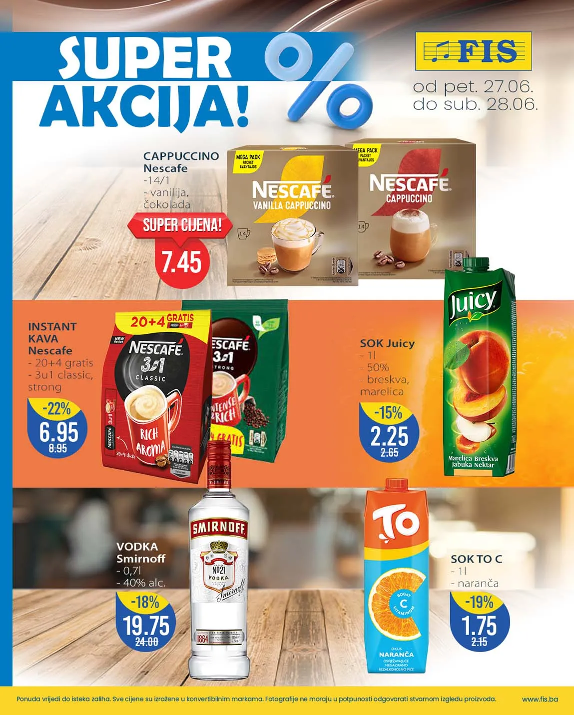 FIS vikend akcija sniženja