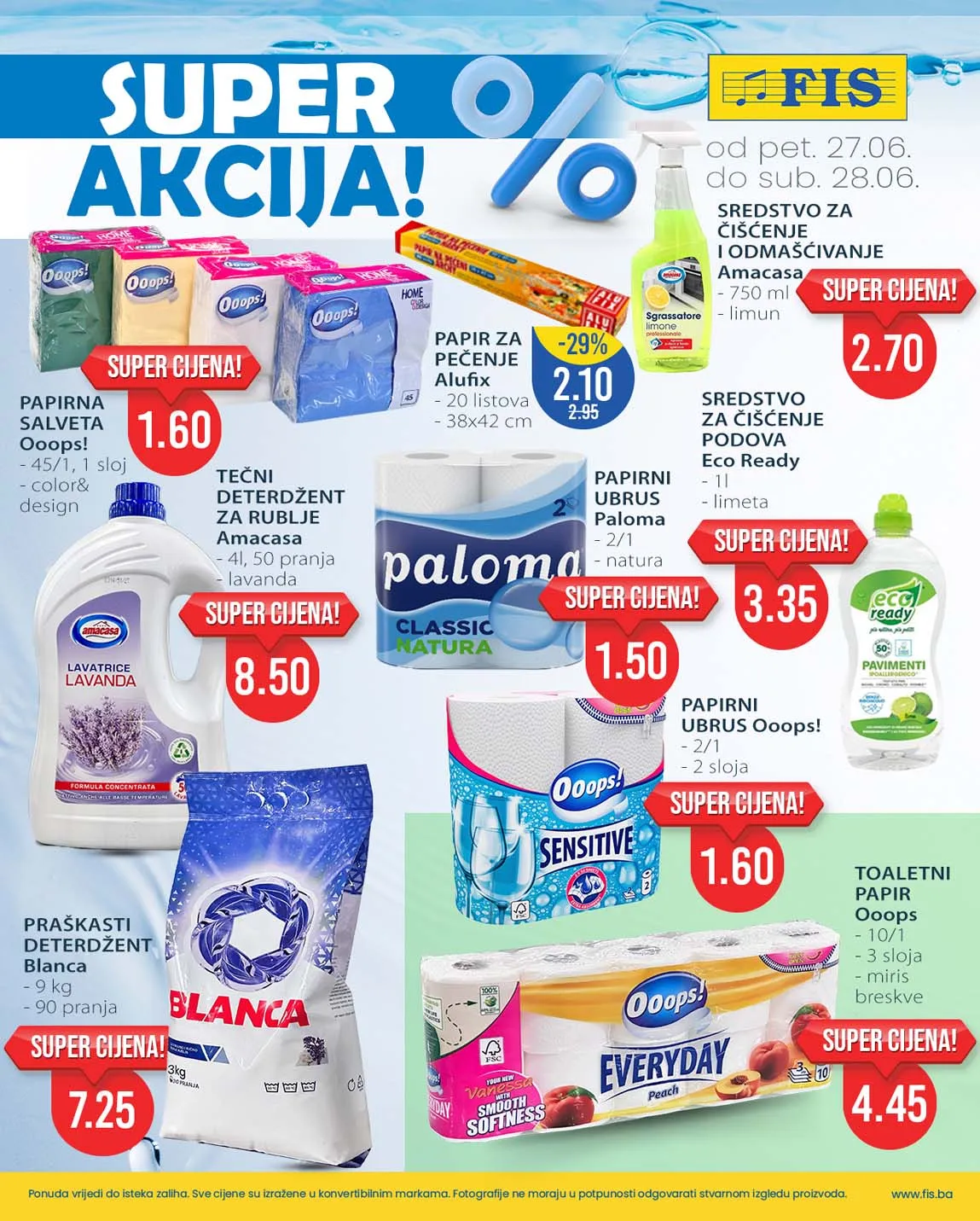 FIS vikend akcija sniženja