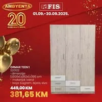 Ambyenta rođendanska ponuda u FIS centrima – sniženja do 30.09.2025