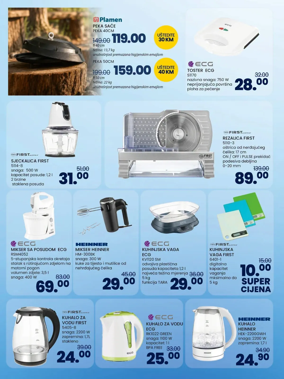FIS katalog – peke, rezači, mikseri i kuhala na akciji