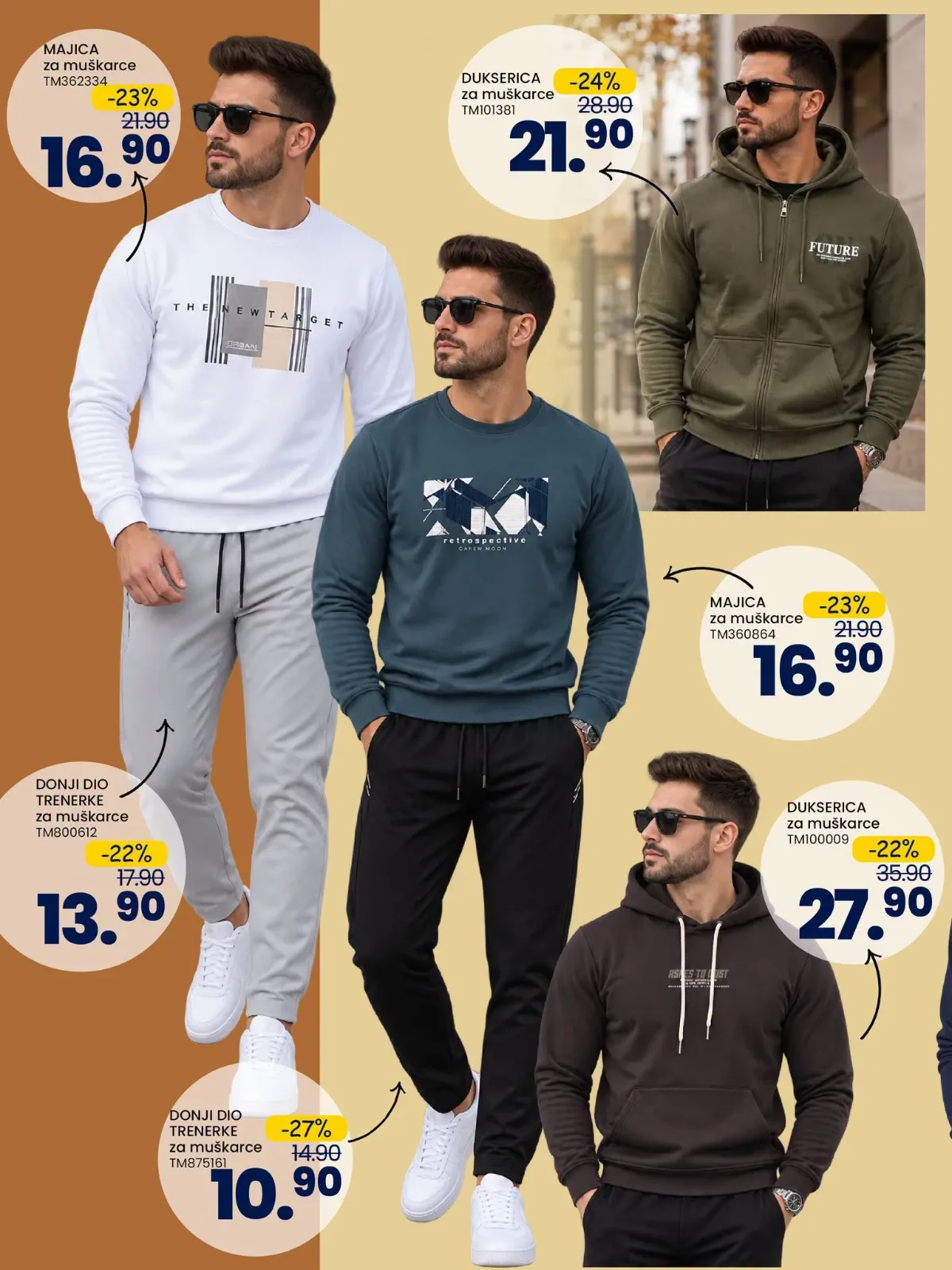 FIS katalog – muške majice, dukserice i trenerke na akciji