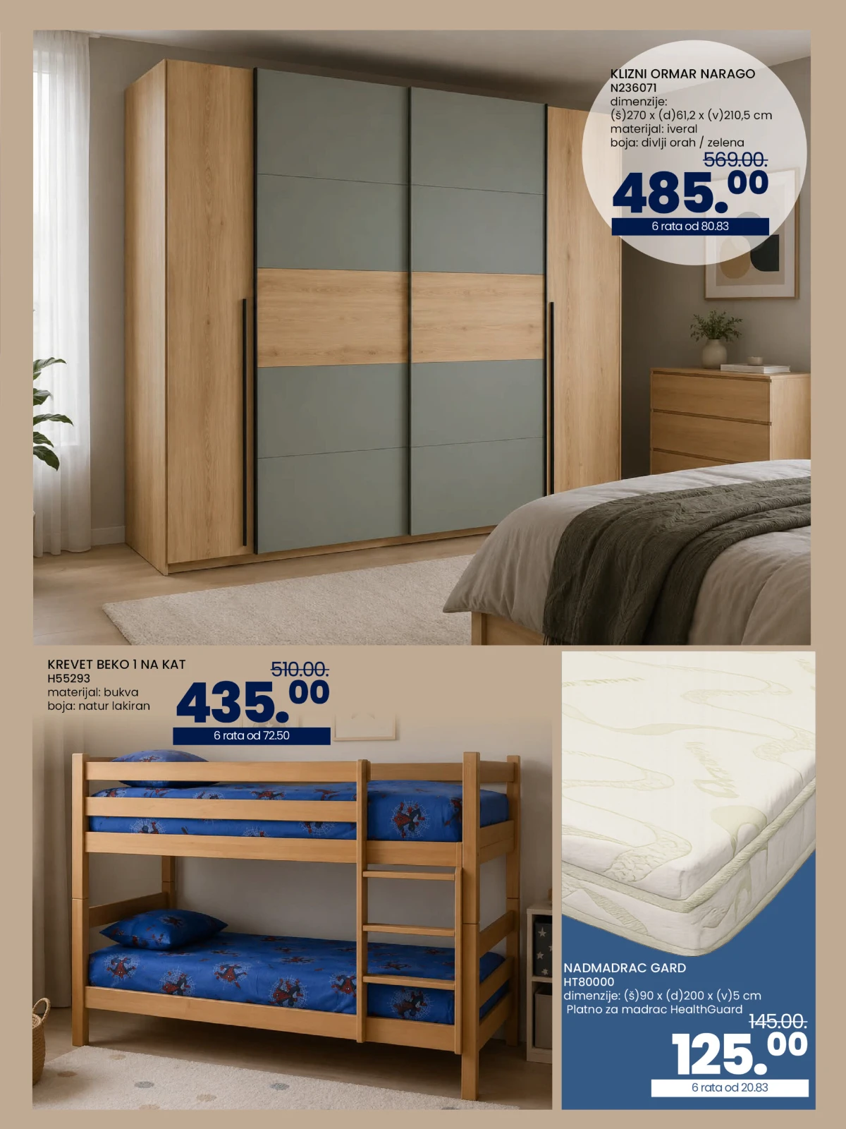 FIS katalog strana 51 – ormari, kreveti i madraci