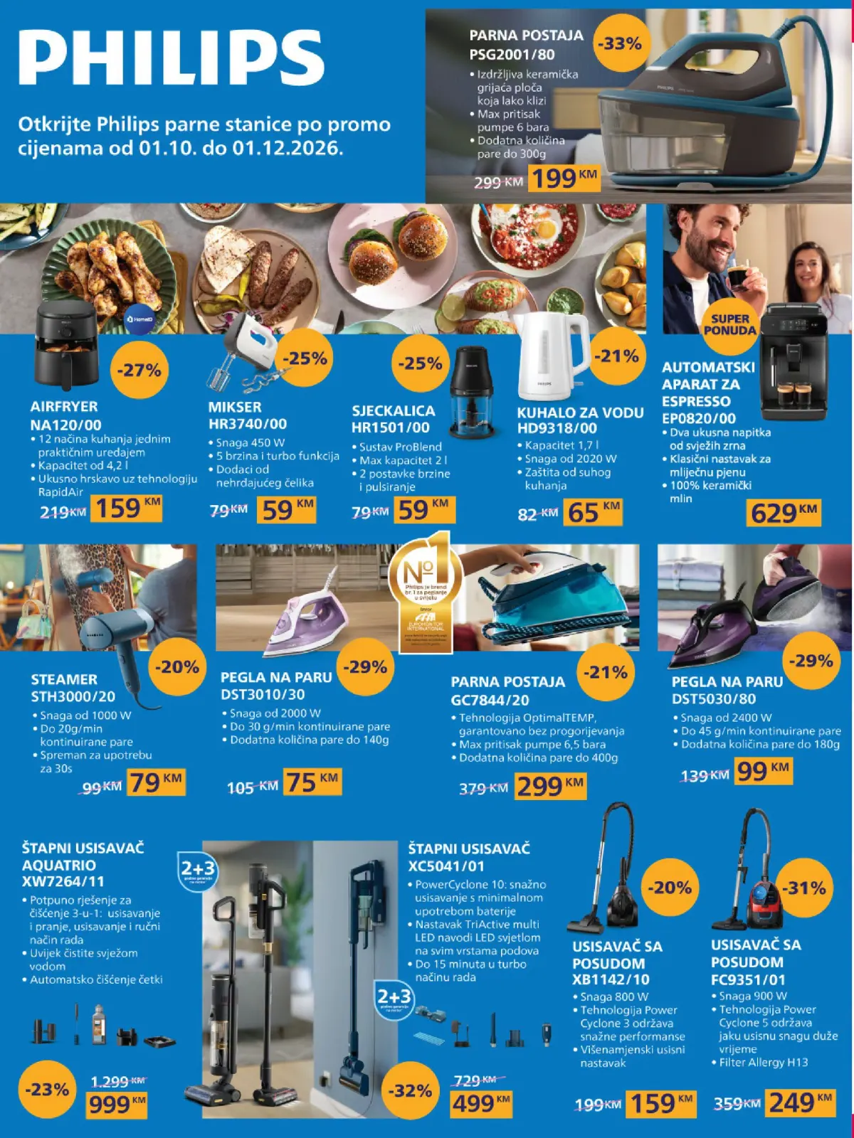 FIS katalog – Philips mali kućanski aparati i aparati za pripremu hrane