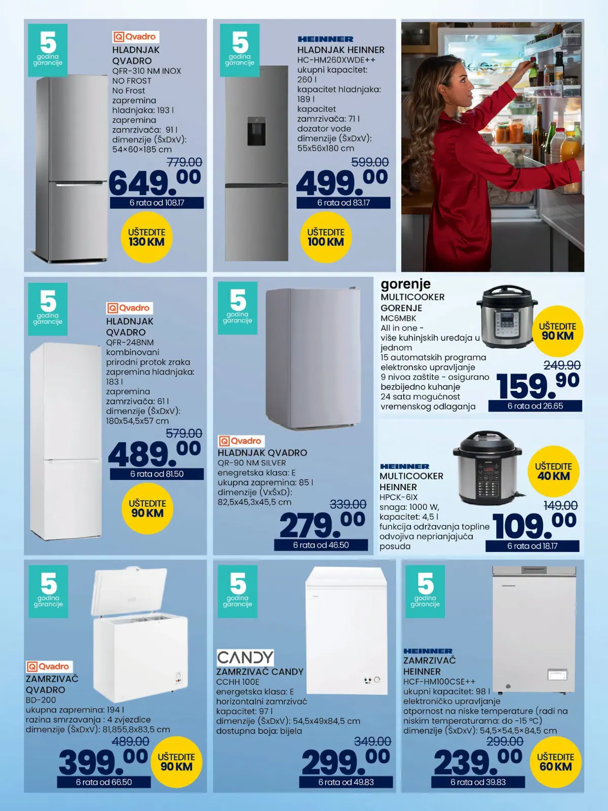 FIS katalog – hladnjaci, zamrzivači i kućanski uređaji