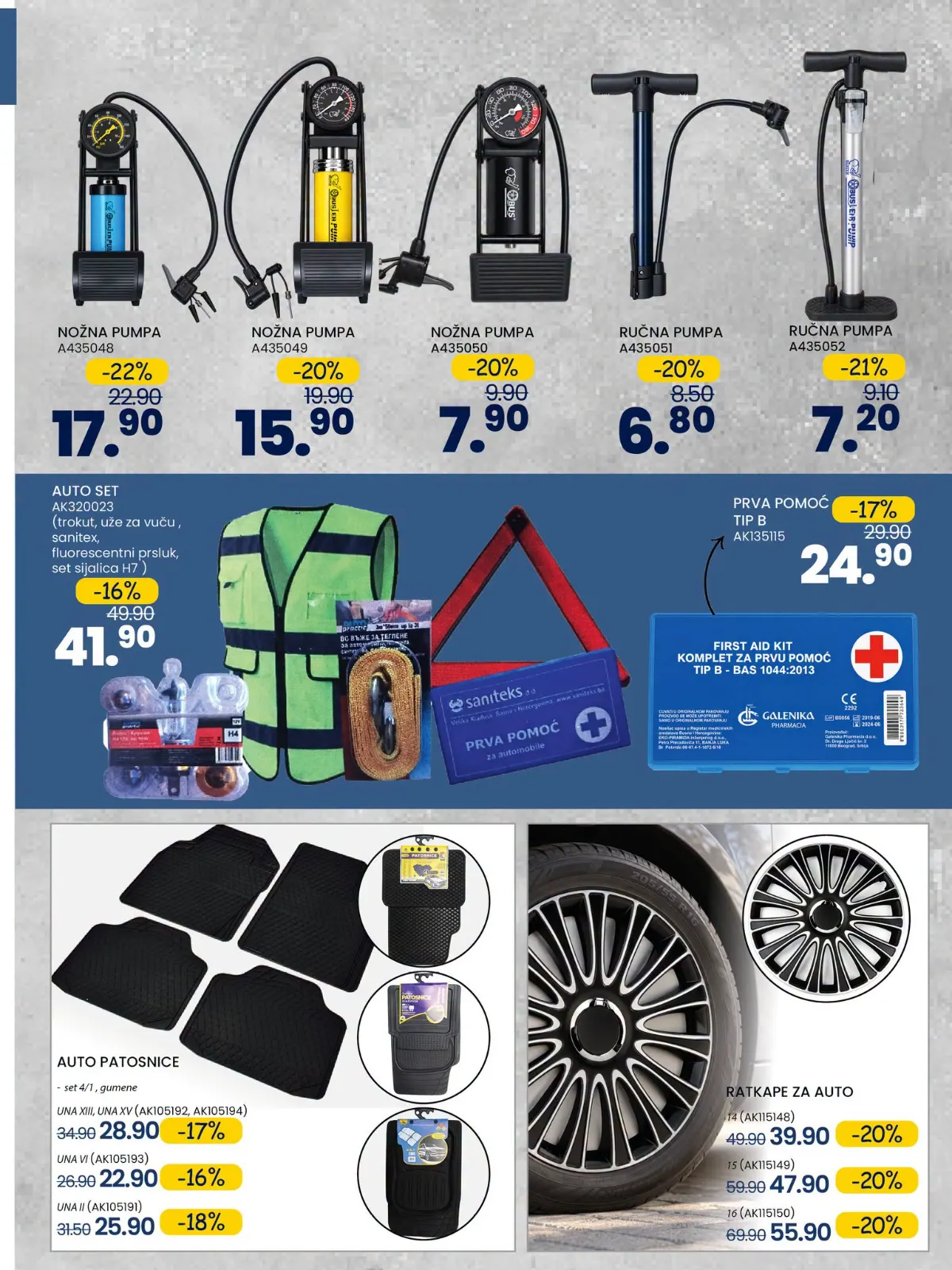 FIS katalog – auto oprema, pumpe, dizalice i pribor