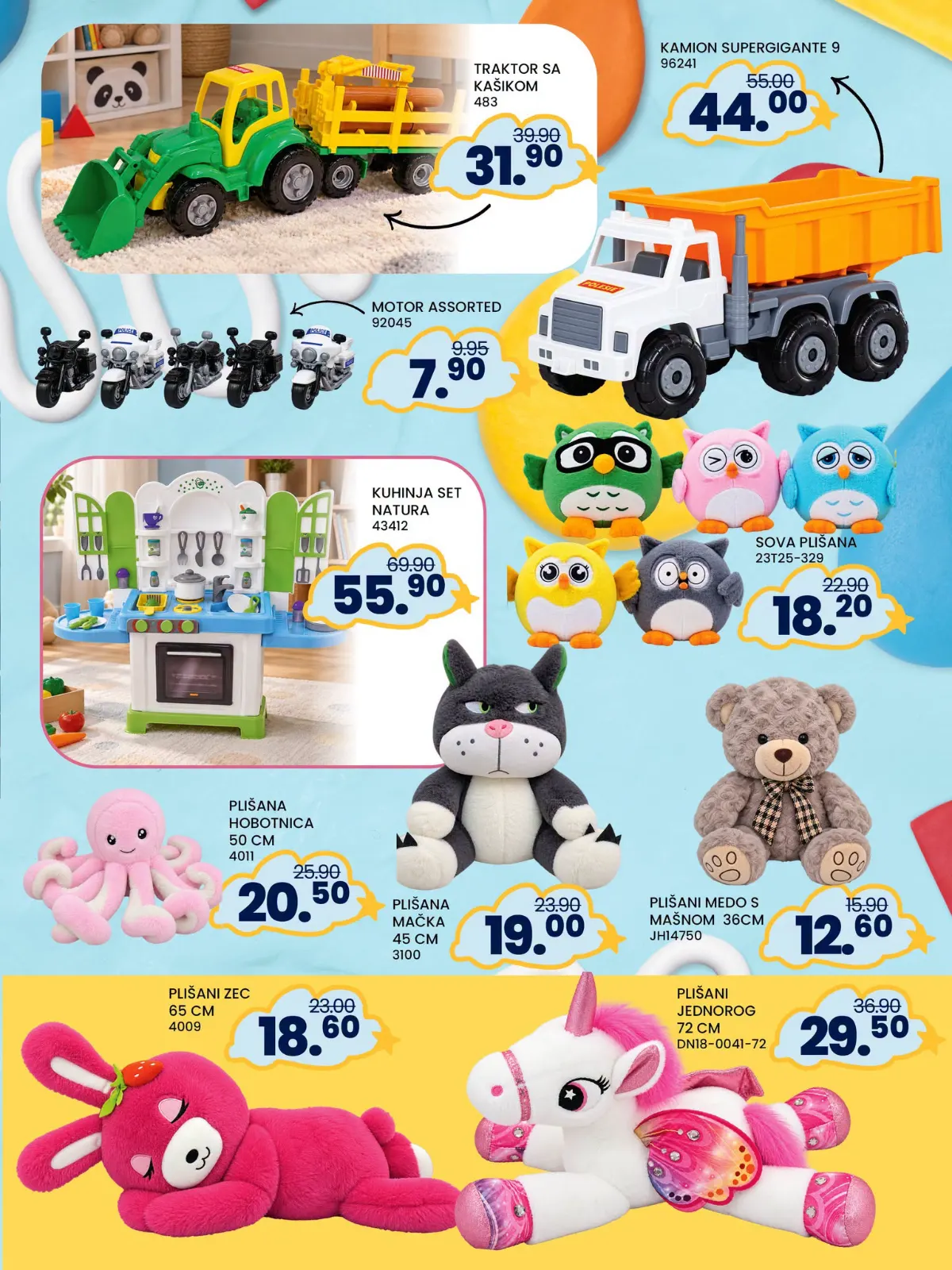 FIS katalog – igračke, kamioni, plišane igračke i dječiji program