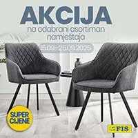 FIS Akcija na odabrani asortiman namještaja 