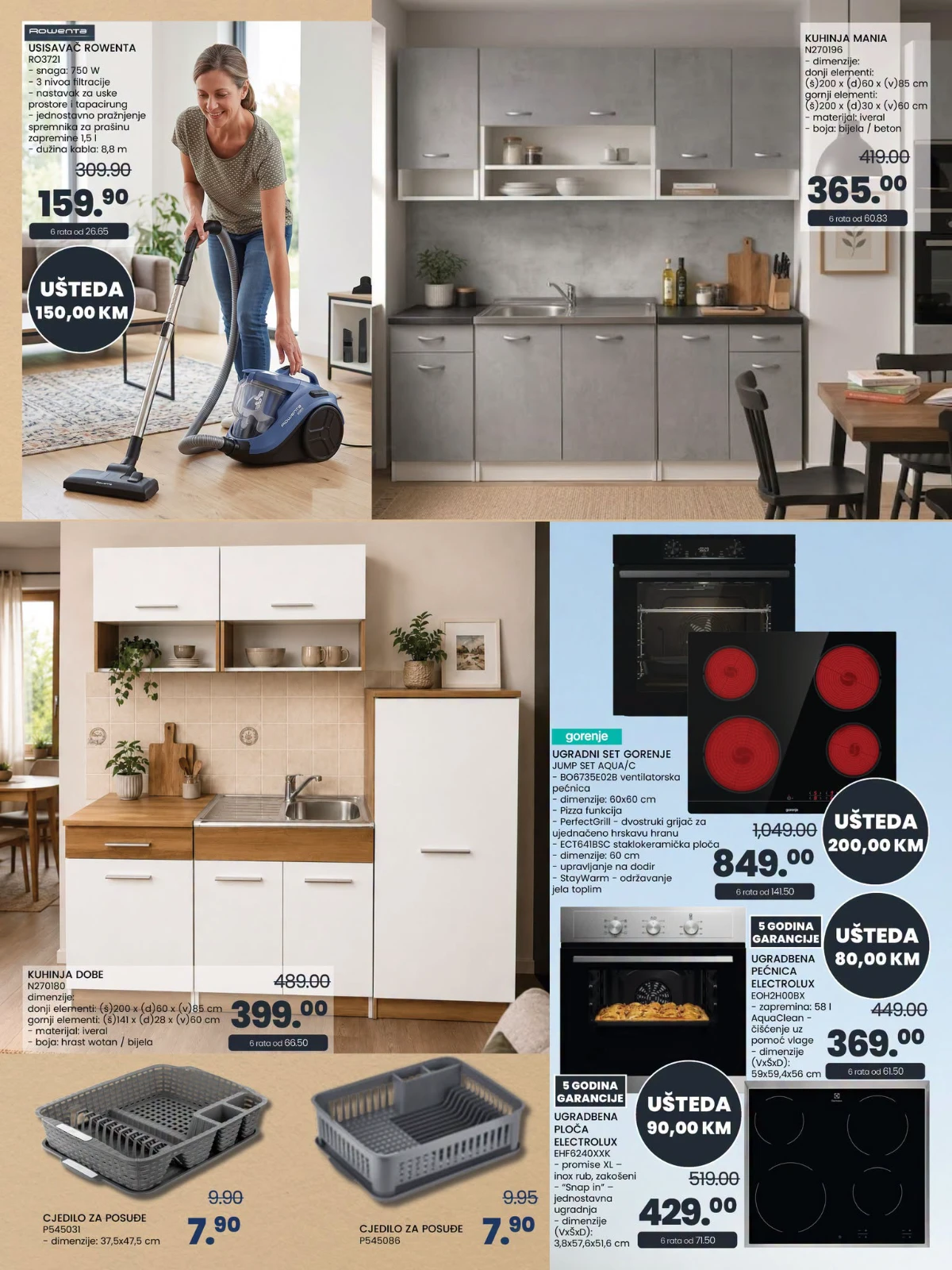 FIS katalog – Philips, Electrolux, Gorenje i First usisivači na akciji