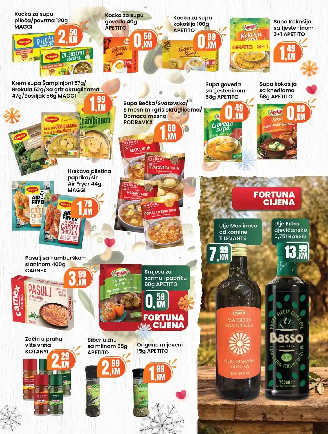 Fortuna market akcija