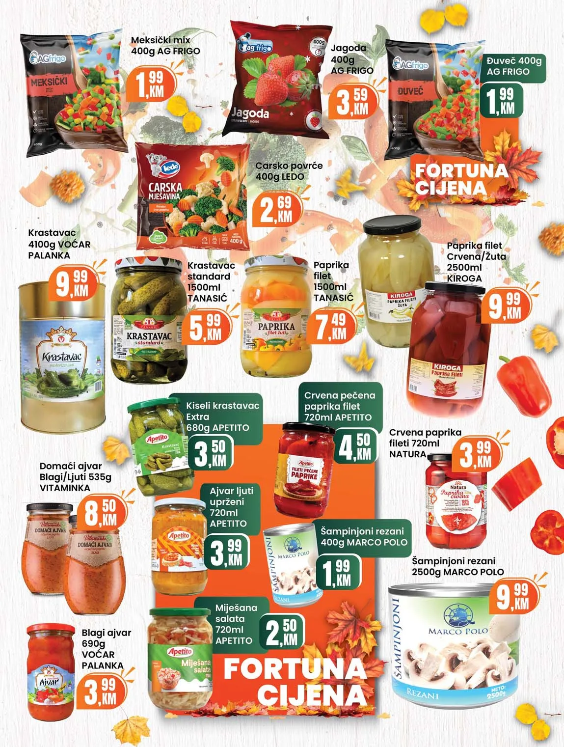 Fortuna market akcija