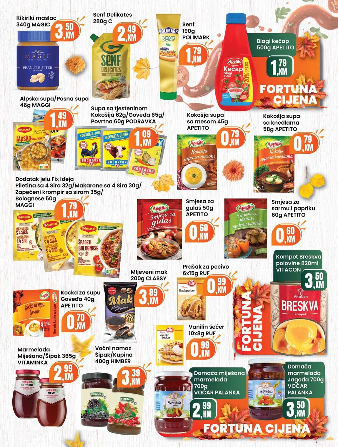 Fortuna market akcija