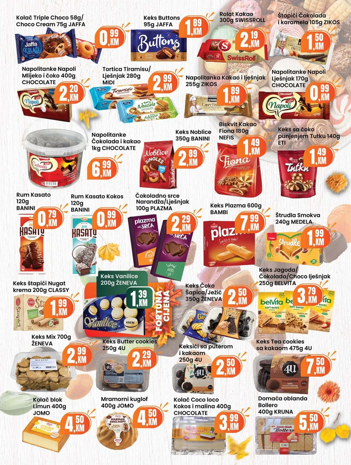 Fortuna market akcija