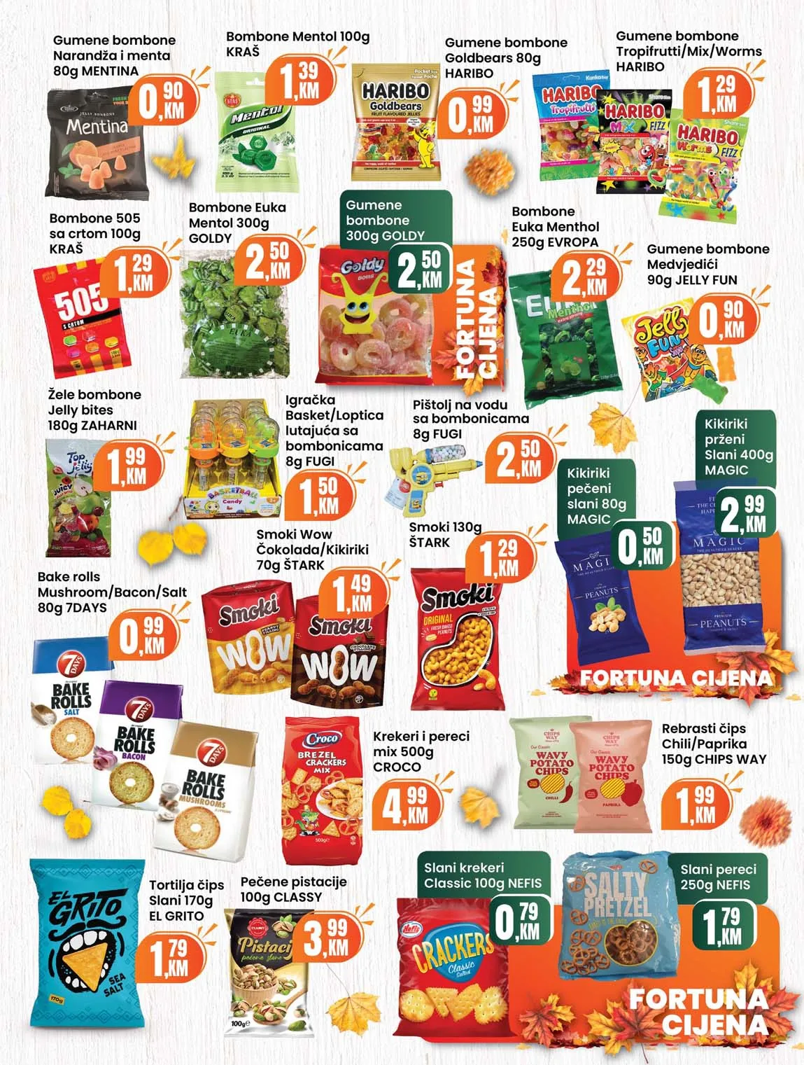 Fortuna market akcija