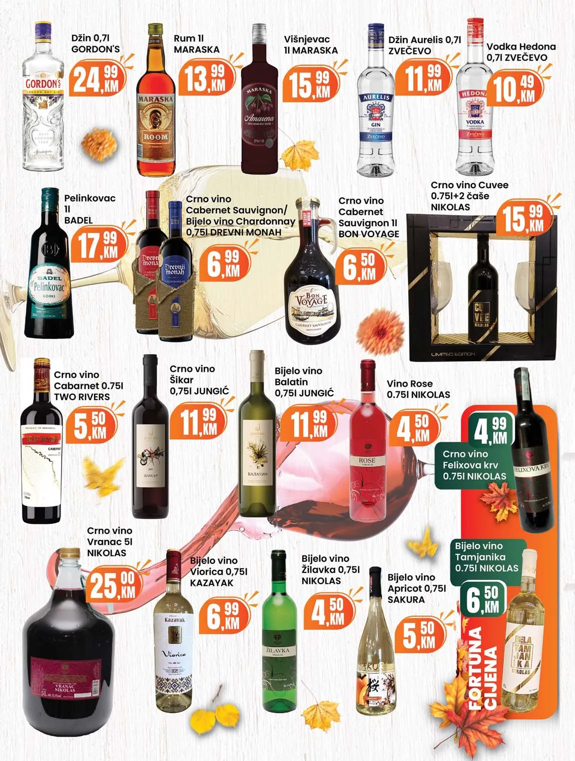 Fortuna market akcija