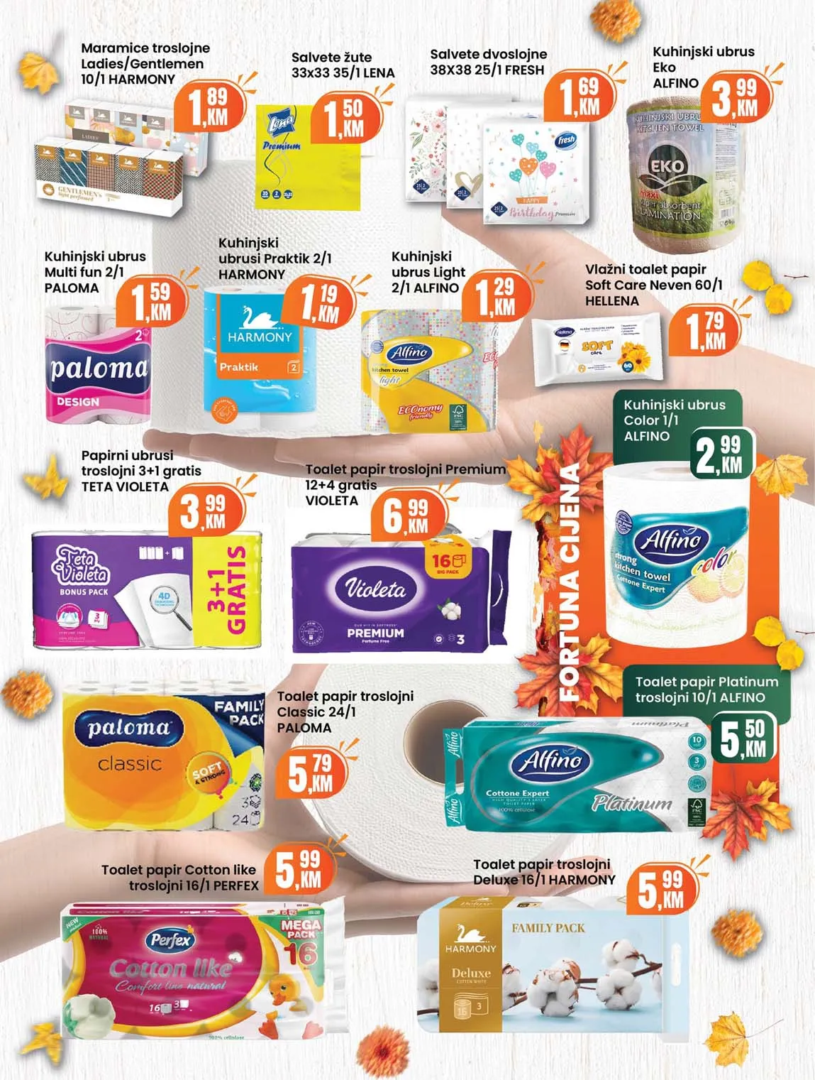 Fortuna market akcija