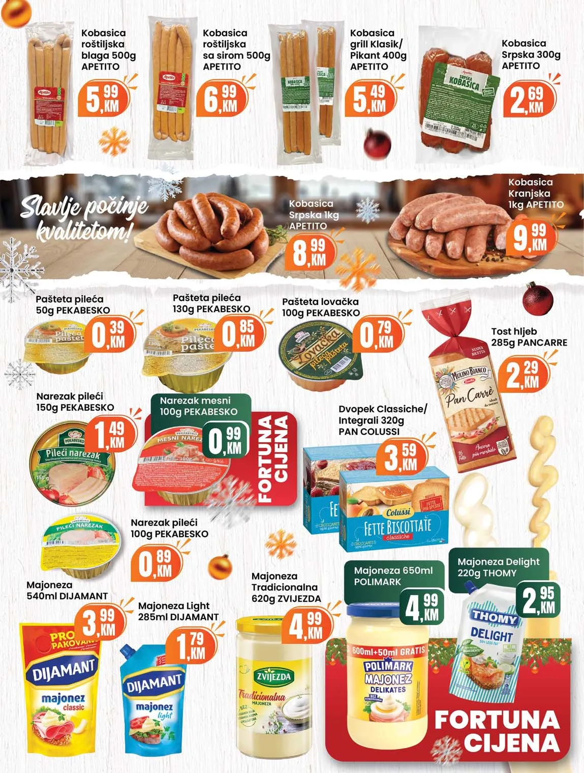 Fortuna market akcija