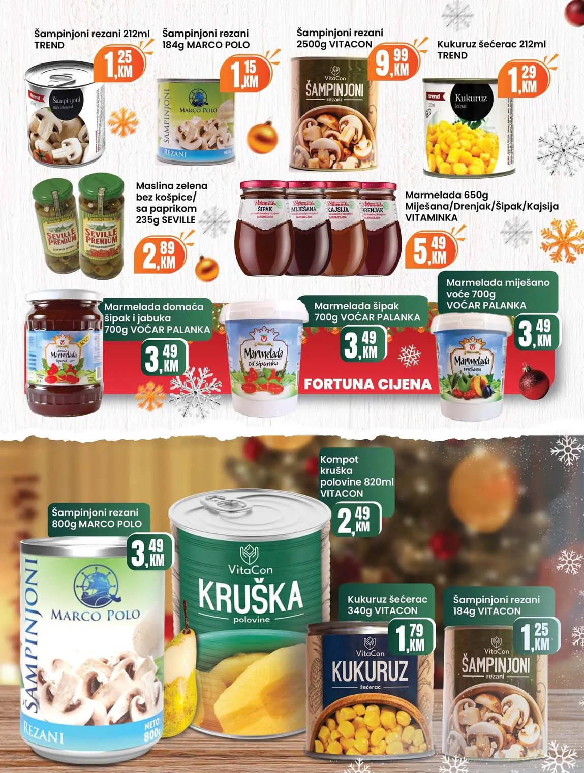 Fortuna market akcija