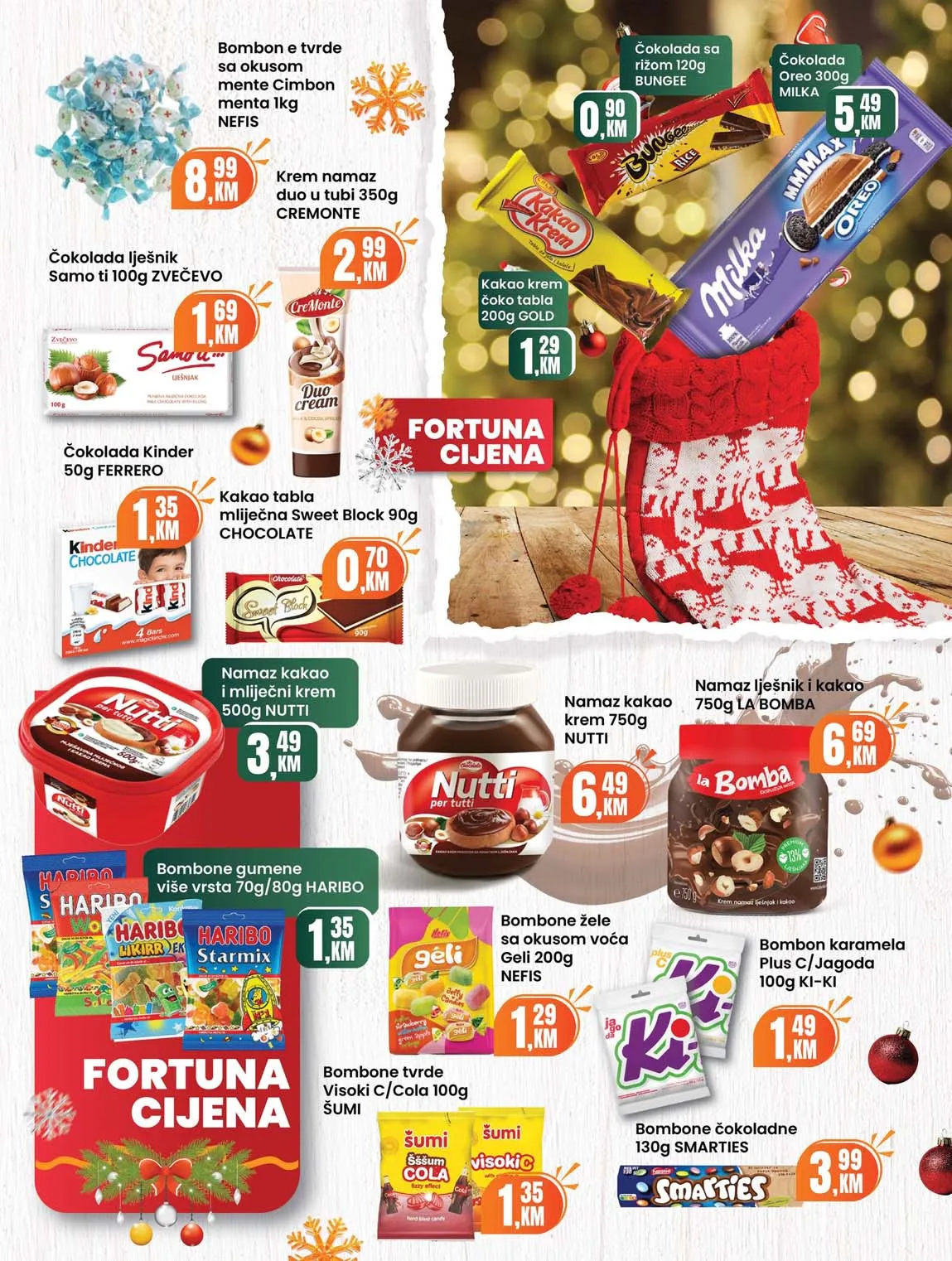 Fortuna market akcija