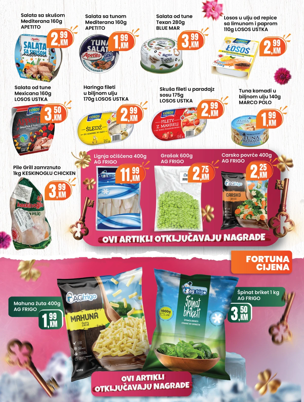 Fortuna market akcija
