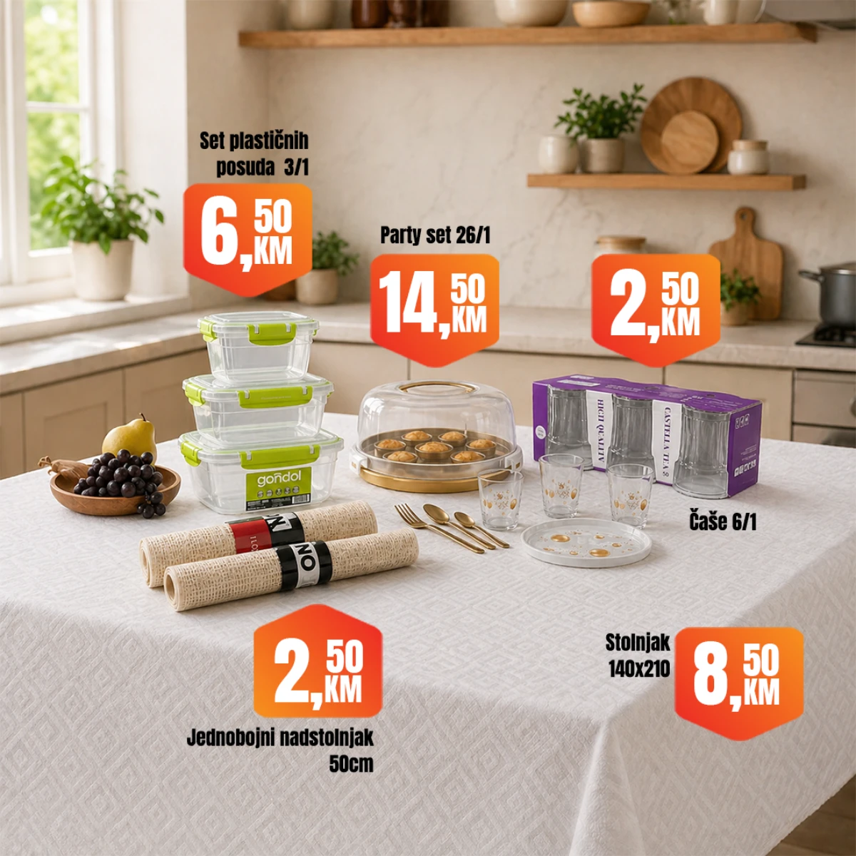 Fortuna Market praznična akcija strana 43 kućne potrepštine BiH