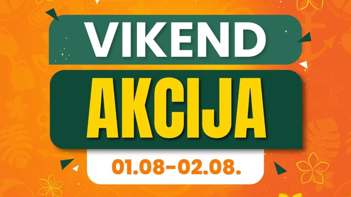Fortuna Market vikend akcija 01.08. do 02.08.2026. – svježe meso, voće, povrće i prehrambeni proizvodi po akcijskim cijenama