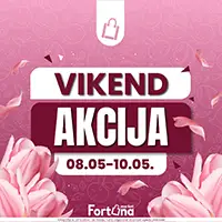 Fortuna Market vikend akcija 08–10.05.2026 – pile 4,50 KM, kupus 0,95 KM, sladoledi i prehrana na sniženju