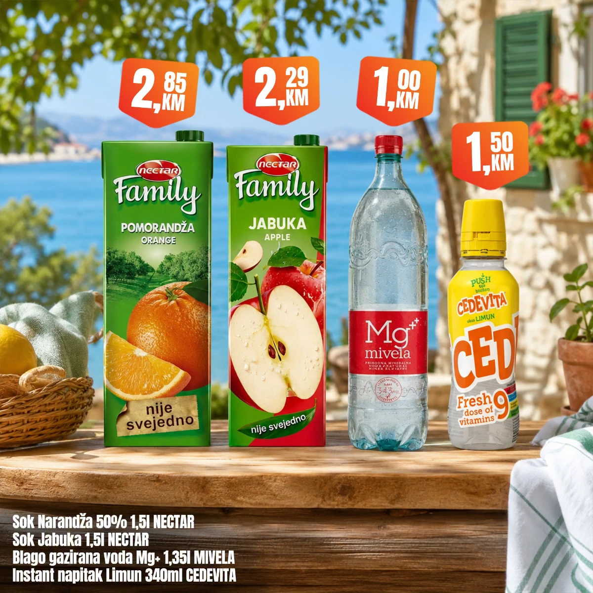 Fortuna Market vikend akcija 18.07. do 19.07.2026. – akcijska ponuda proizvoda strana 15