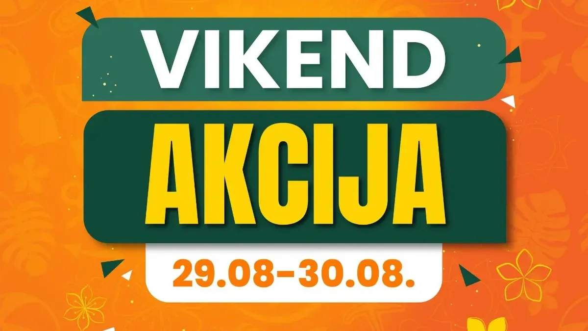 Fortuna Market vikend akcija 29. i 30.08.2026. donosi meso, voće, povrće, mliječne proizvode i druge namirnice po sniženim cijenama