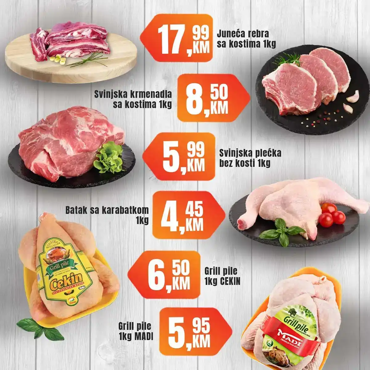 Fortuna Market Vaskšnja akcija strana 3 velika sniženja BiH mart 2026