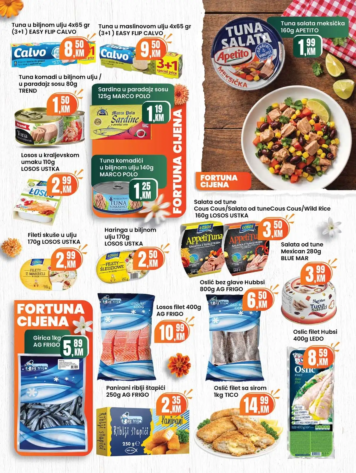 Fortuna katalog akcija do 30% – prehrana i proizvodi za domaćinstvo (strana 8)