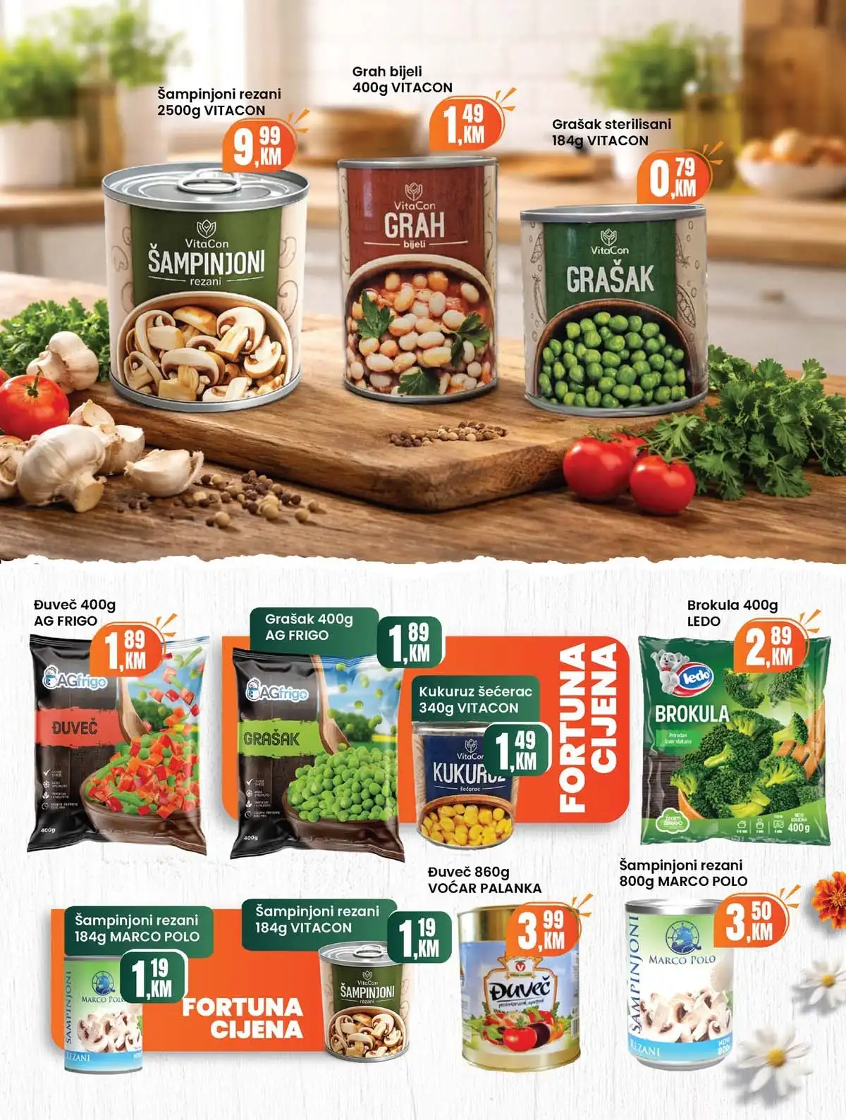 Fortuna katalog akcija do 30% – prehrana i proizvodi za domaćinstvo (strana 11)