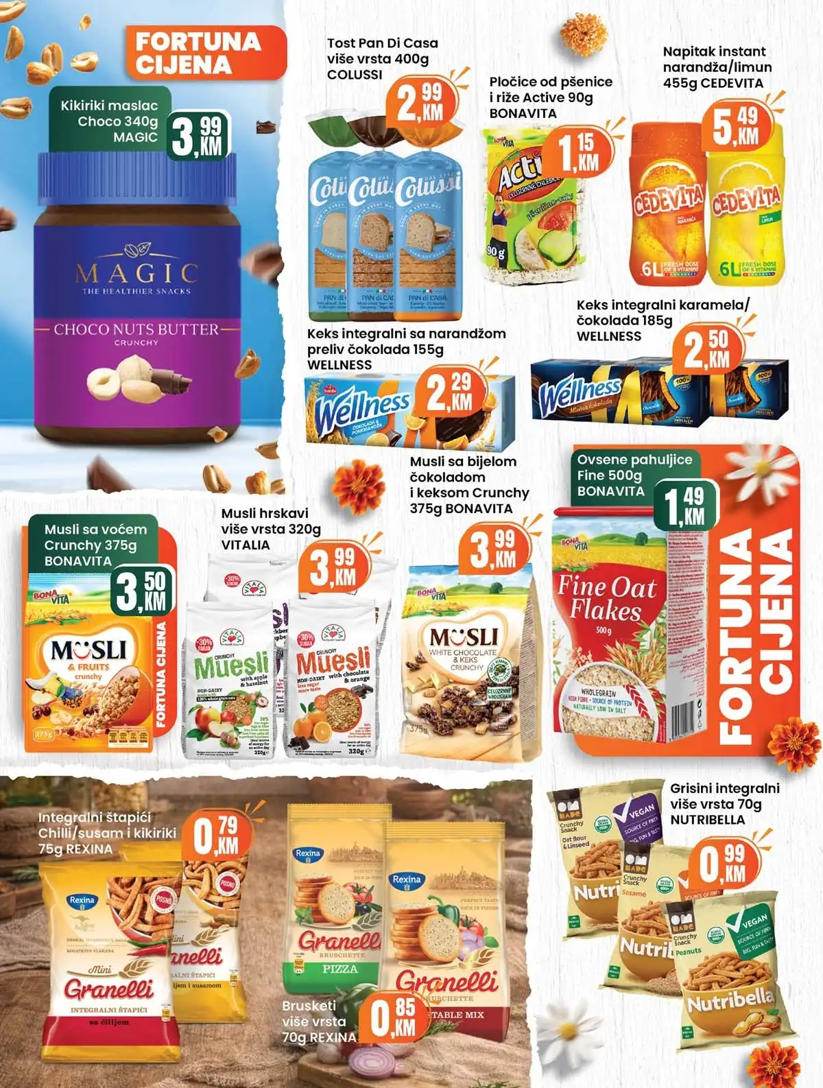 Fortuna katalog akcija do 30% – prehrana i proizvodi za domaćinstvo (strana 16)