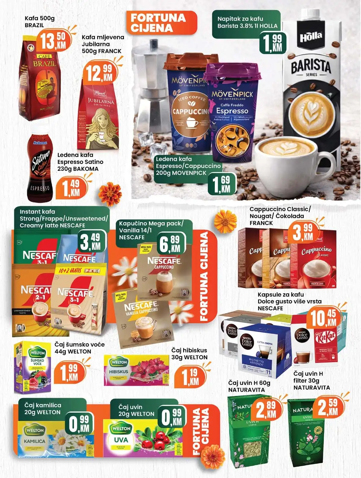 Fortuna katalog akcija do 30% – prehrana i proizvodi za domaćinstvo (strana 17)