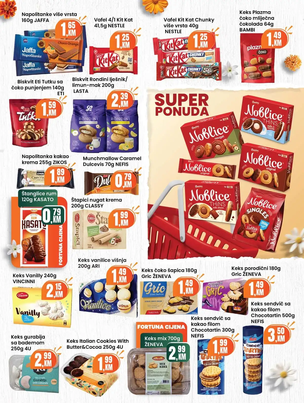 Fortuna katalog akcija do 30% – prehrana i proizvodi za domaćinstvo (strana 19)