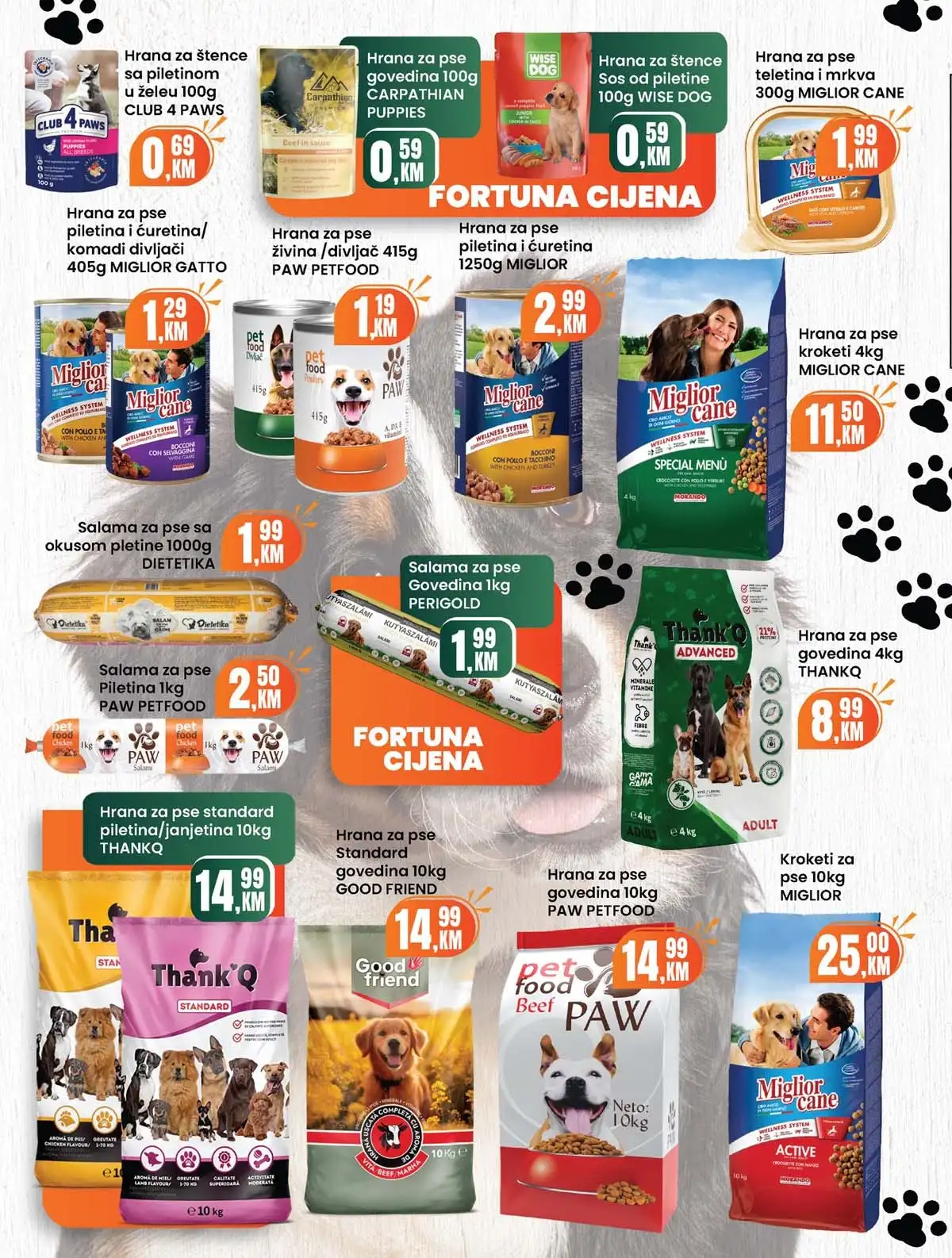 Fortuna katalog akcija do 30% – prehrana i proizvodi za domaćinstvo (strana 35)