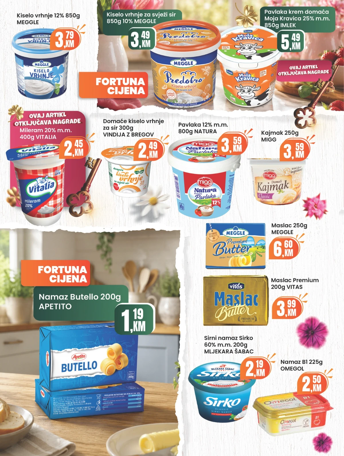 Fortuna katalog akcija do 30% – prehrana i proizvodi za domaćinstvo (strana 6)